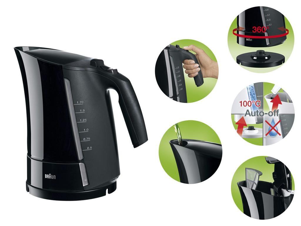 Ấm siêu tốc Braun WK300 ONYX