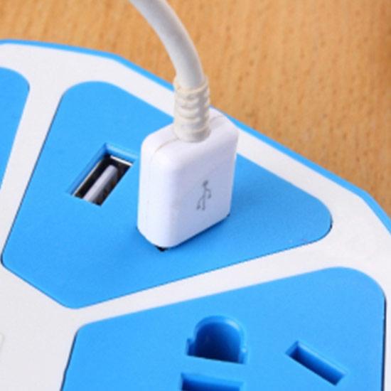 Ổ Cắm Điện Hình Trái Cam Có Cổng Usb Cao Cấp