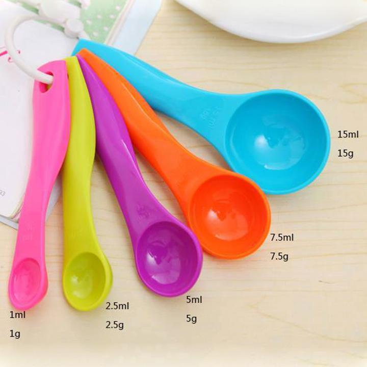 Bộ 05 thìa đong tiện dụng ( g - ml )