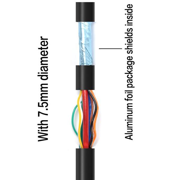 Cáp VGA tròn Vention VAG-B04-B2000 20m