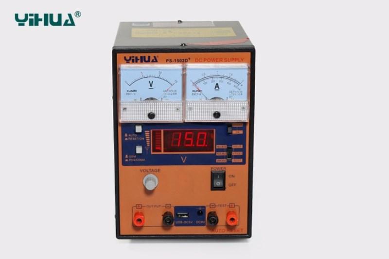 [HCM]Máy cấp nguồn DC 15V/2A Yihua YH-1502D+