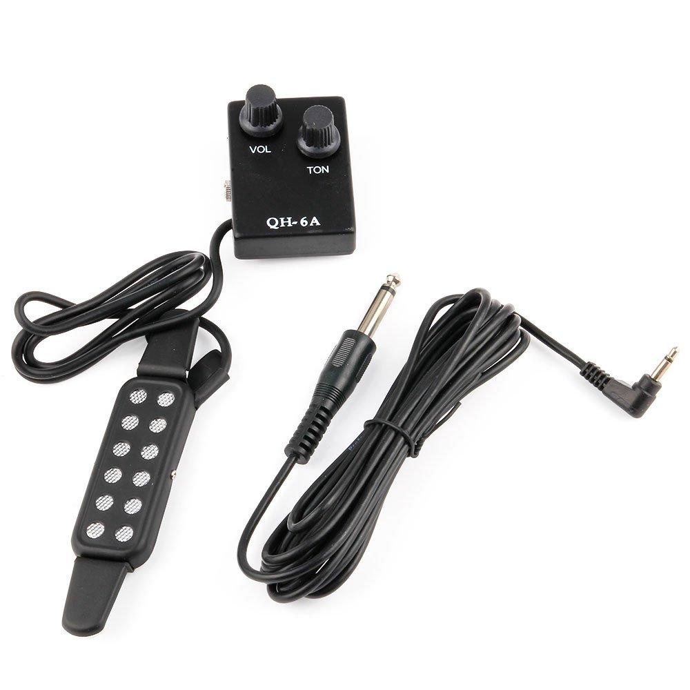Acoustic Guitar Pickup QH-6A (Bộ thu âm Đàn Guitar - Cam kết 100% hàng Thanh Hoa Hoàng)