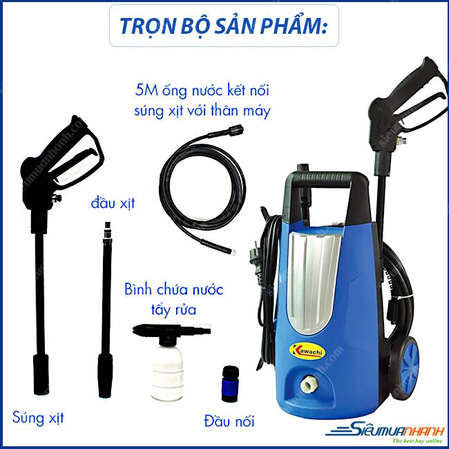 Máy xịt rửa cao áp đa năng KACHI MK72