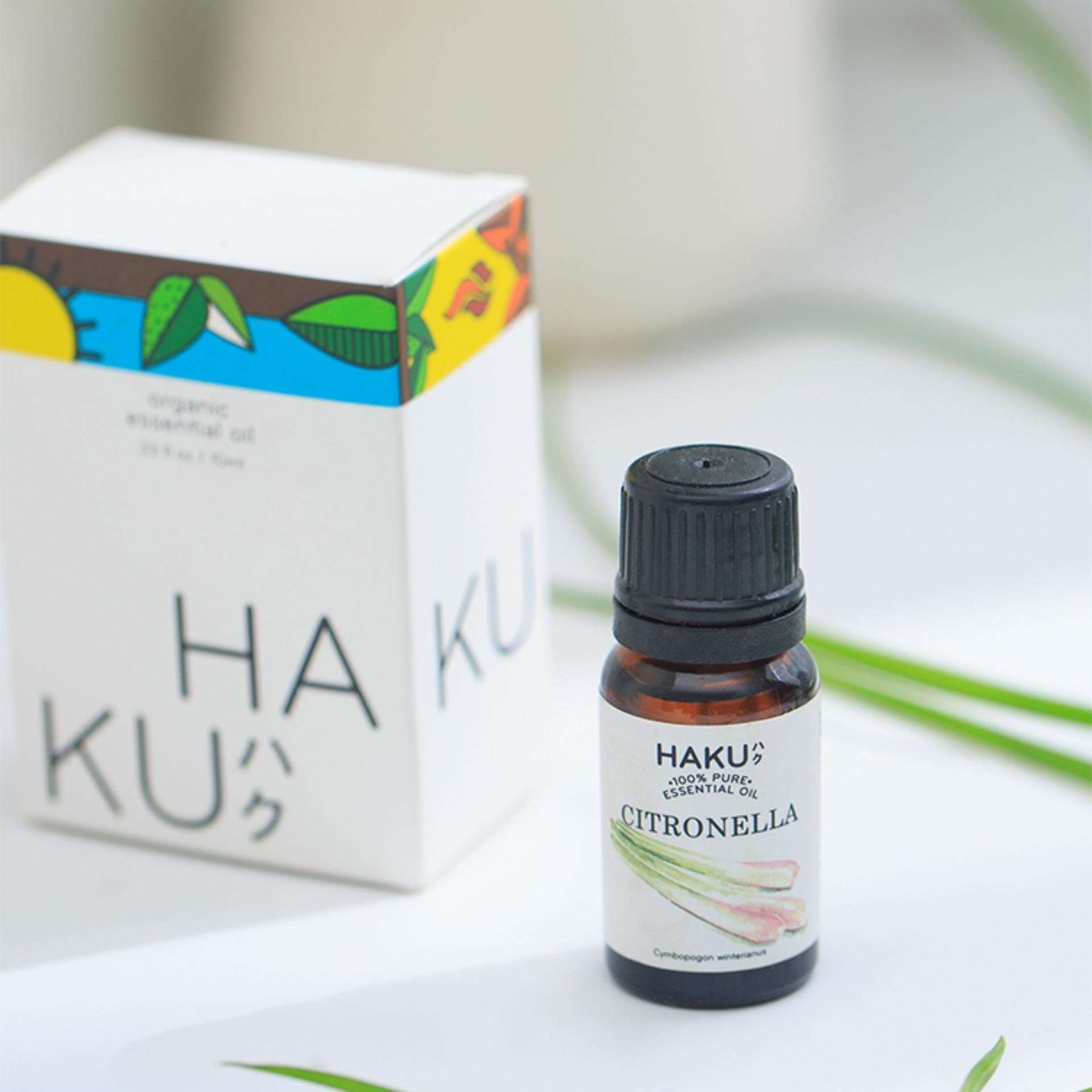 Tinh Dầu Sả Java HAKU 10ml