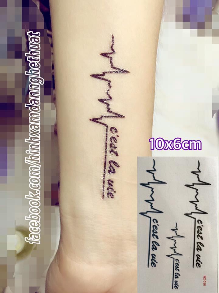 [HCM]Combo 7 tấm hình xăm dán tattoo 10x6cm (Mua 1 combo tặng 1 mini tattoo)