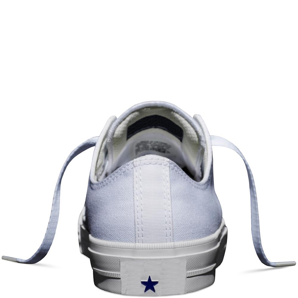 Giày Vải Nữ Sneaker CK2 Cổ Thấp Trắng