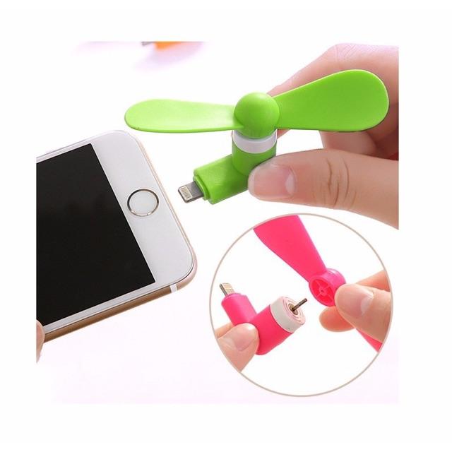 QUẠT MINI 2 CÁNH RỜI DÀNH CHO IPHONE 5,6,7 - 148
