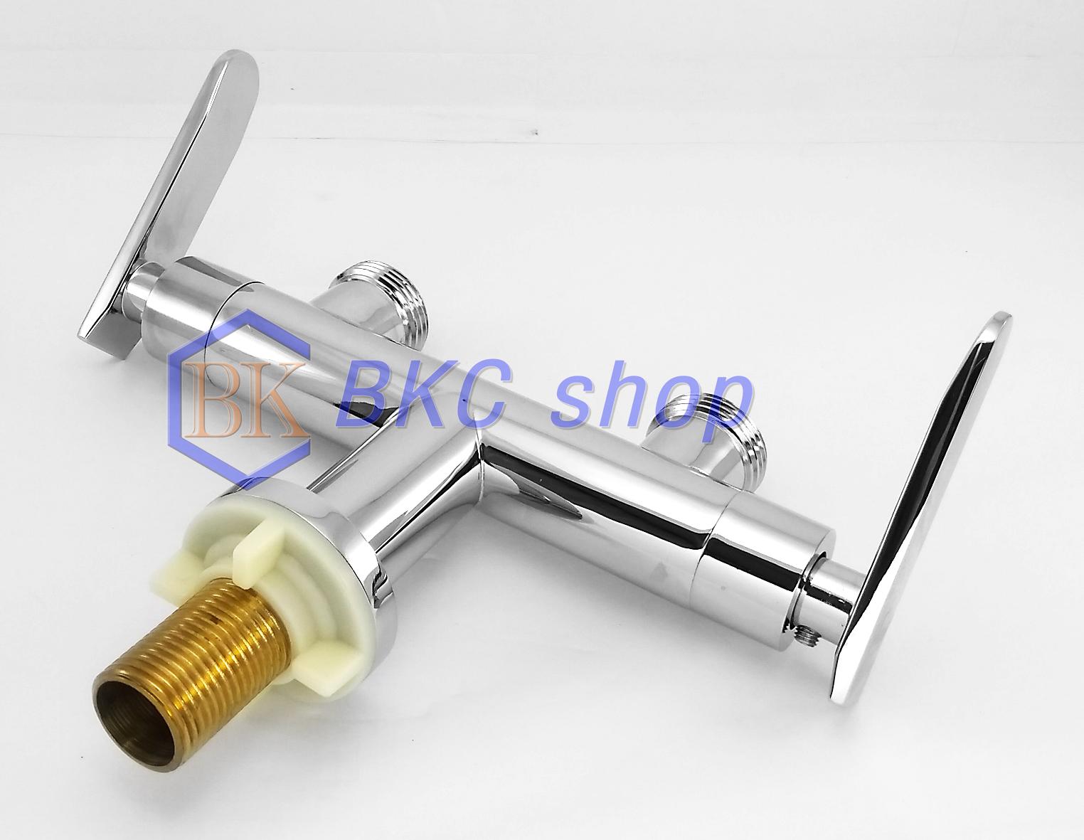 [HCM]Vòi rửa chén lạnh đôi Sanji CL16 (Bạc)