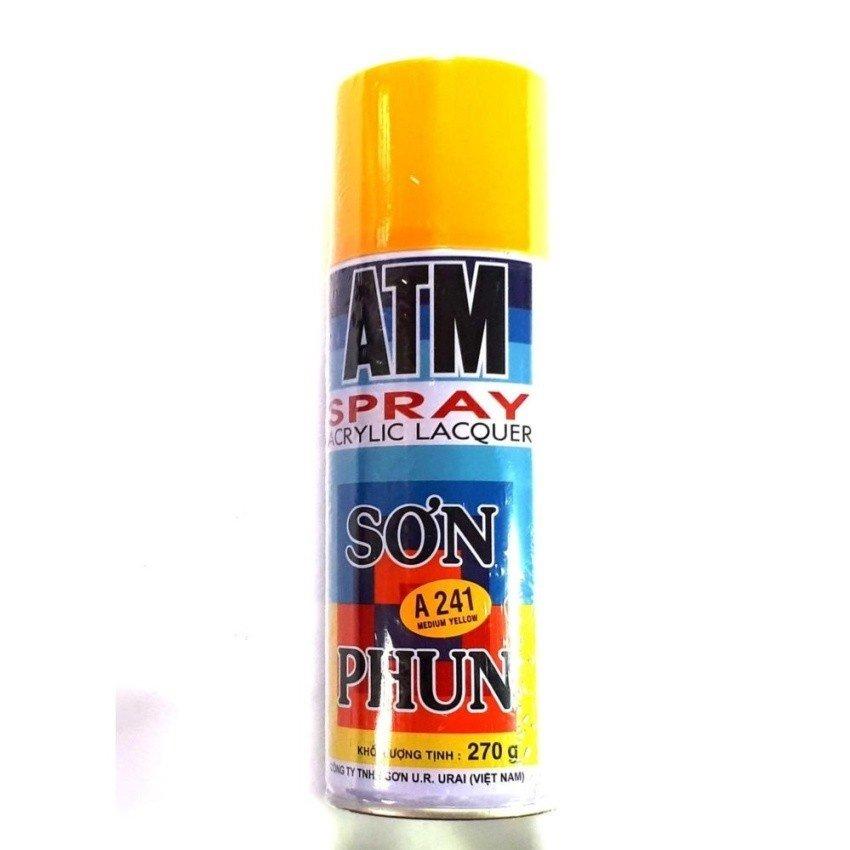 Sơn Xịt ATM Spray A241 400ml (Màu vàng nhẹ)