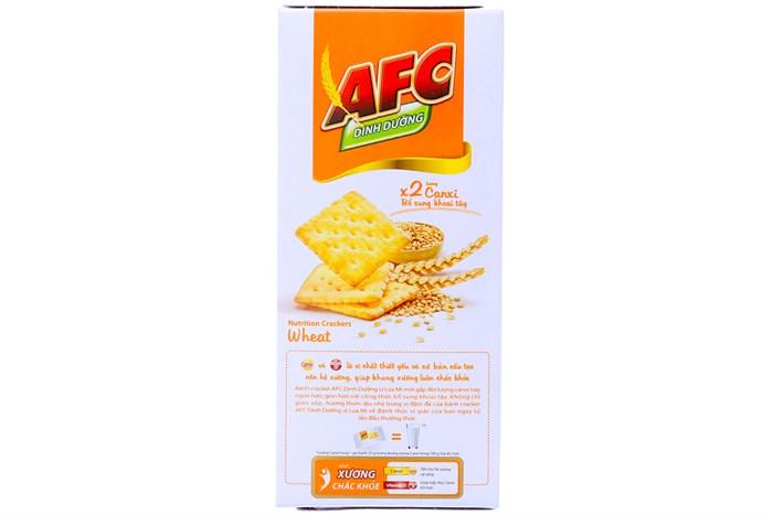 Combo 2 Hộp Bánh cracker afc vị lúa mì 100g