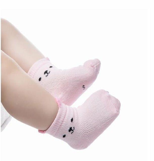 (0-2 tuổi) Set 5 tất lưới cổ cao cho bé