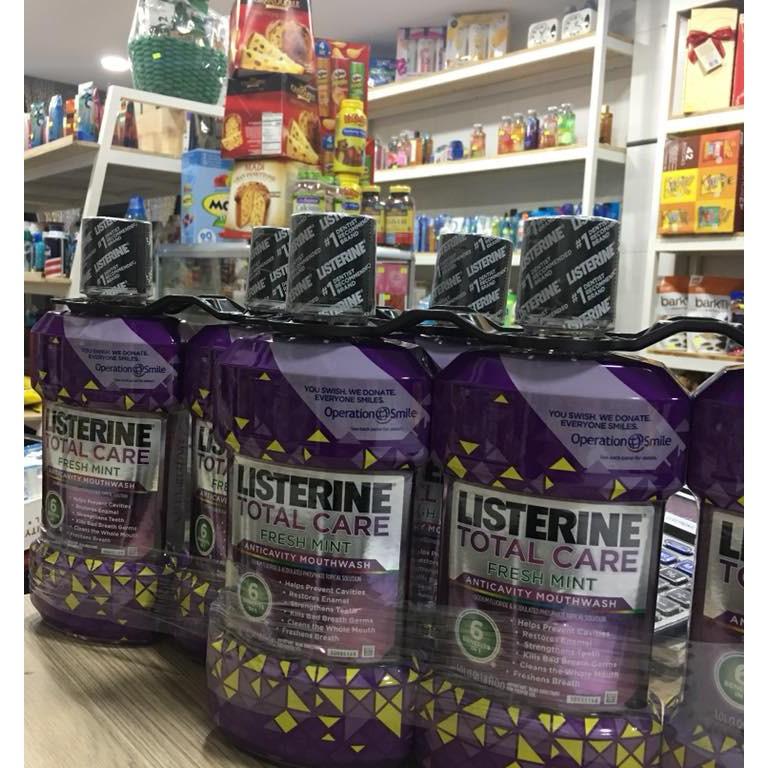 Listerine Total Care nước súc miệng sát khuẩn