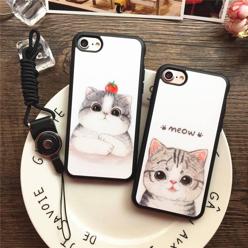 ỐP MÈO ĐÁNG YÊU CHO IPHONE