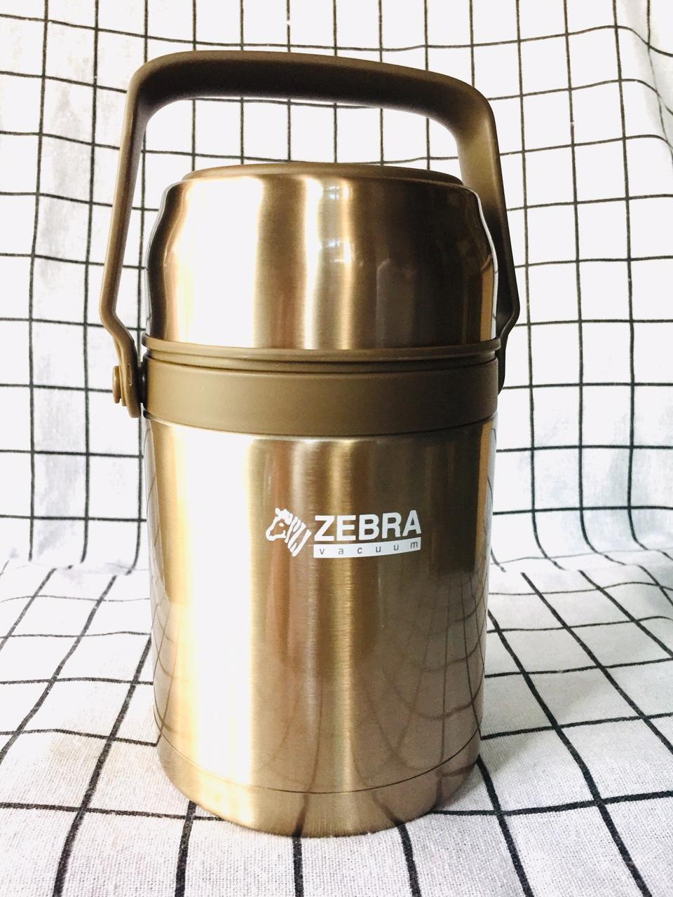 [HCM]Camen giữ nhiệt Zebra 1L (Vàng đồng)