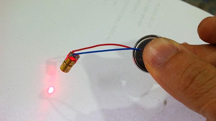 Đầu Phát Laser 3V ( Sáng Đỏ )