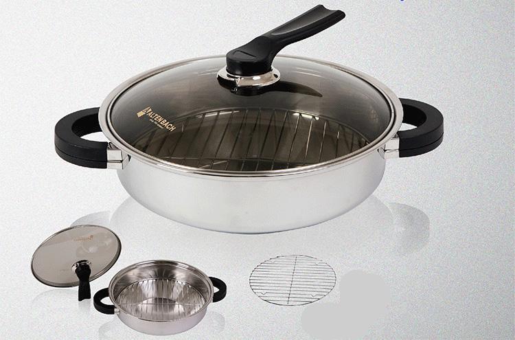 Chảo Inox đa năng hiệu Altenbach AB-M28W (28cm)