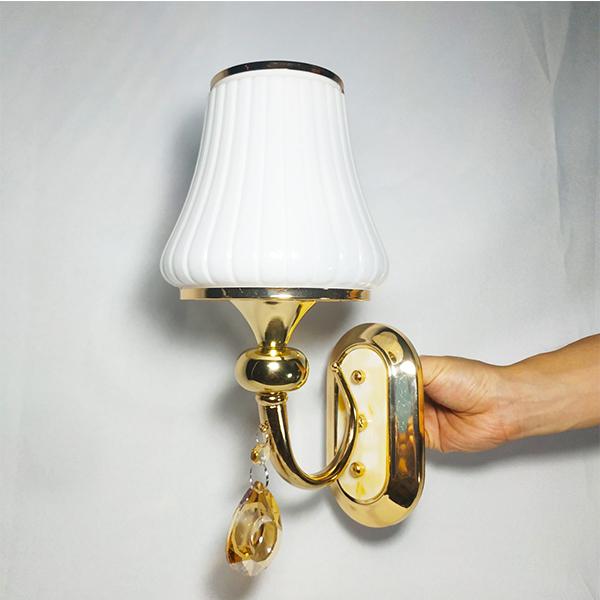 Đèn gắn tường - đèn tường - đèn trang trí nội thất GOLD mạ vàng kèm bóng LED chuyên dụng