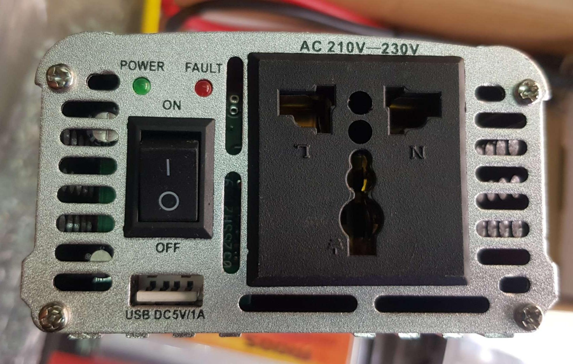 Kích điện 12v lên 220v công suất 2000w