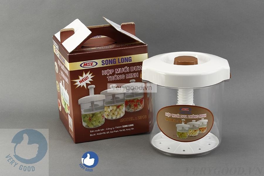 Hộp muối dưa cà thông minh Song Long Plastic