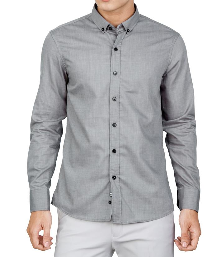 [HCM]Áo sơ mi nam cao cấp vải lụa không nhăn SM1