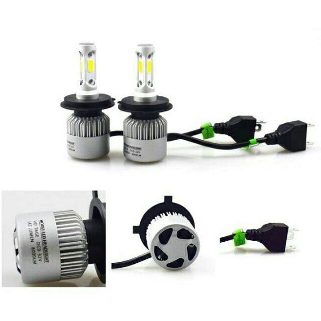 Đèn pha Led C6 3 tim chân H4 8000Lm siêu sáng (giá 1 đôi)