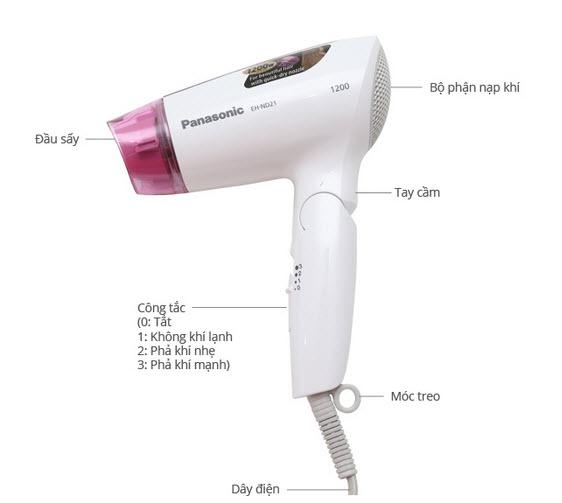 Máy sấy tóc Panasonic ND21-P645