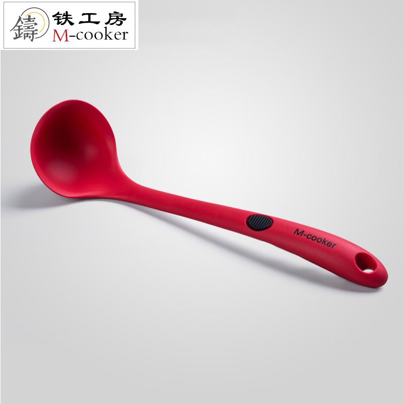 Tiegongfang Silicone Đầy Đủ Bộ Đồ Gia Dụng Xẻng Chiên Xẻng