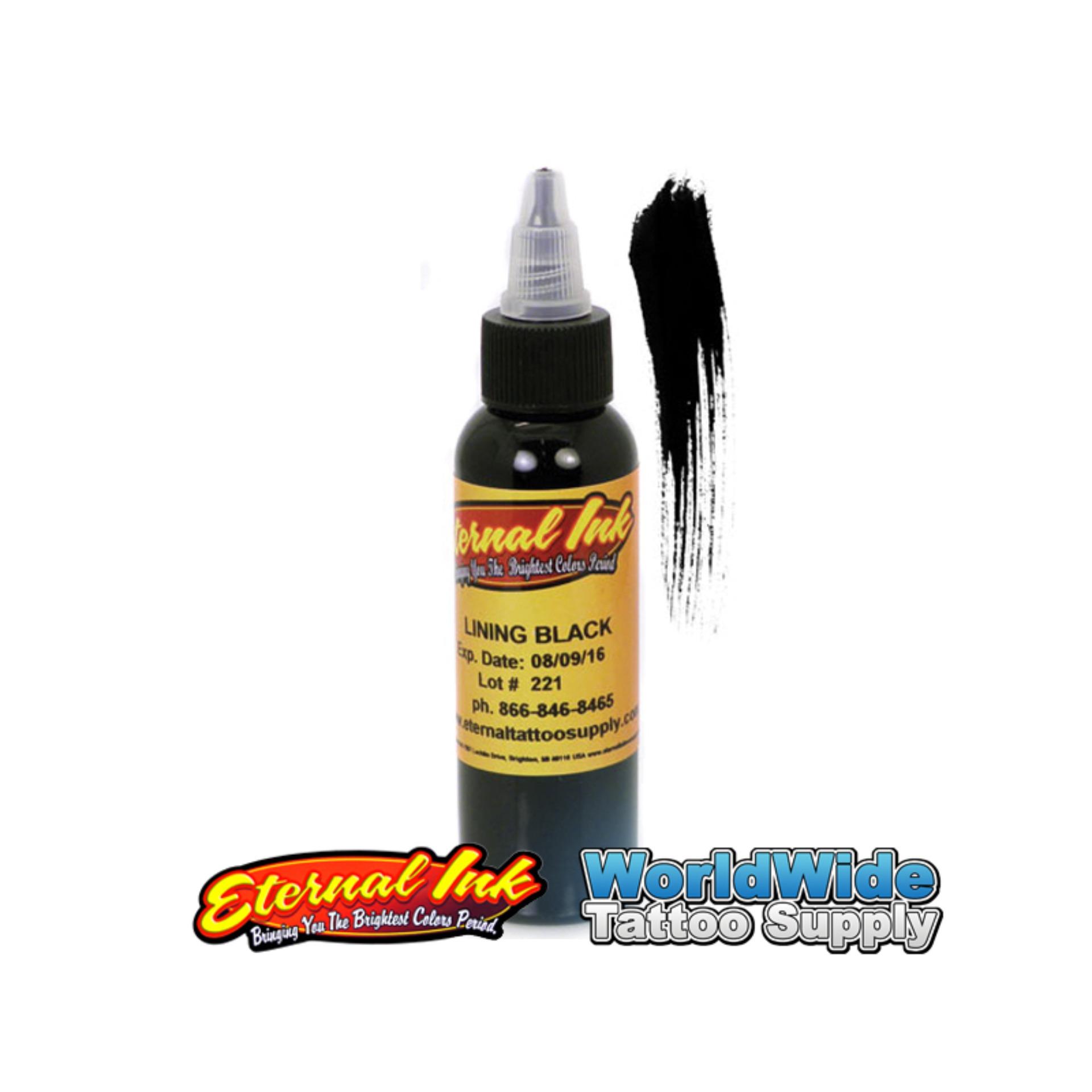 Mực xăm Eternal Tattoo Ink Lining Black 30ml