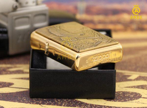 Bật lửa Zippo 20854 Đại bàng ốp nổi