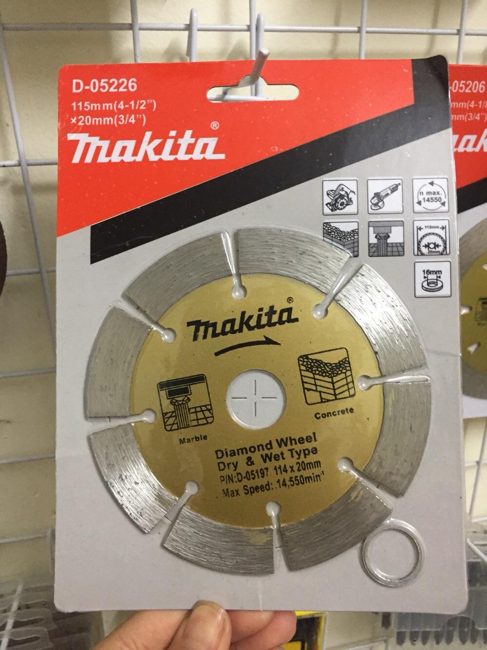 Lưỡi cắt gạch makita xẻ 110mm
