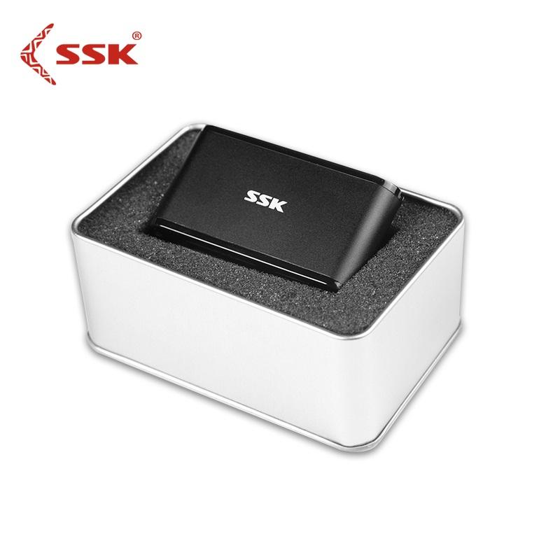 Đầu đọc thẻ nhớ đa năng USB 3.0 SSK SCRM630 (Đen)