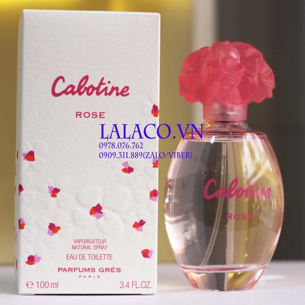 [HCM]Nước hoa Cabotine Rose 100ml
