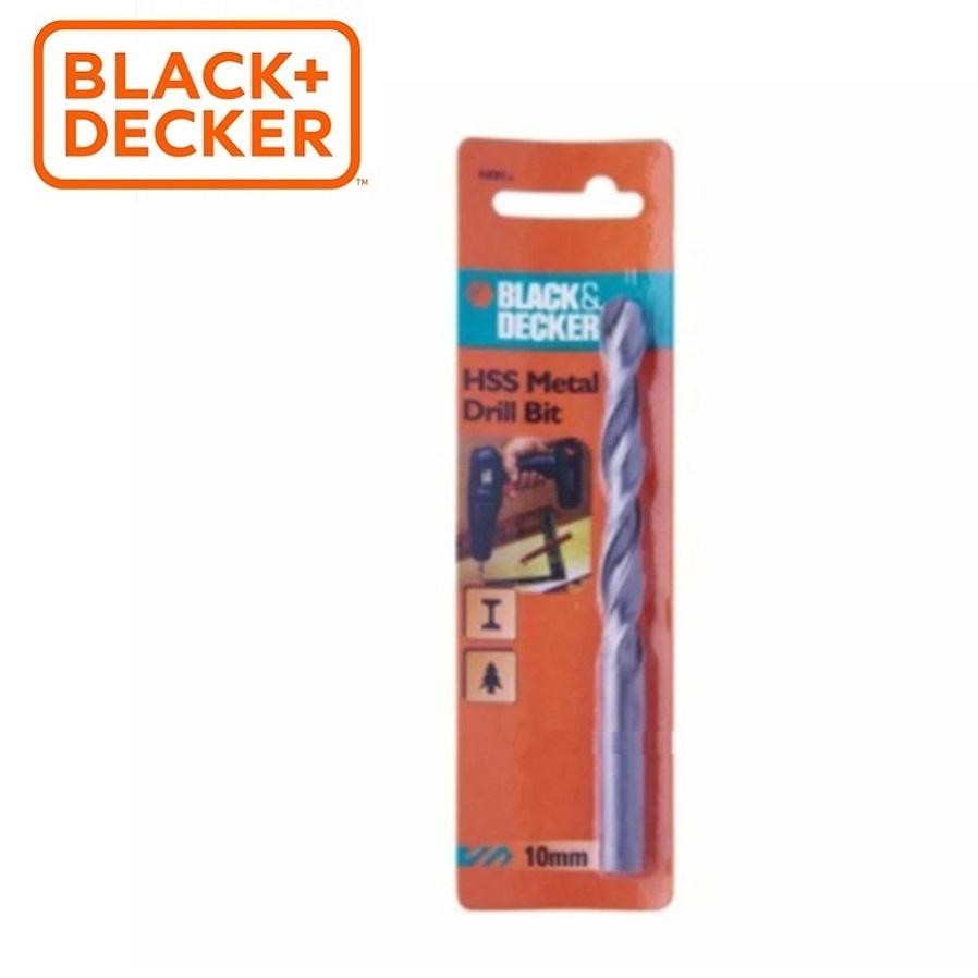 BLACK+DECKER - A8081 COMBO 3 Mũi khoan sắt HSS 10mm