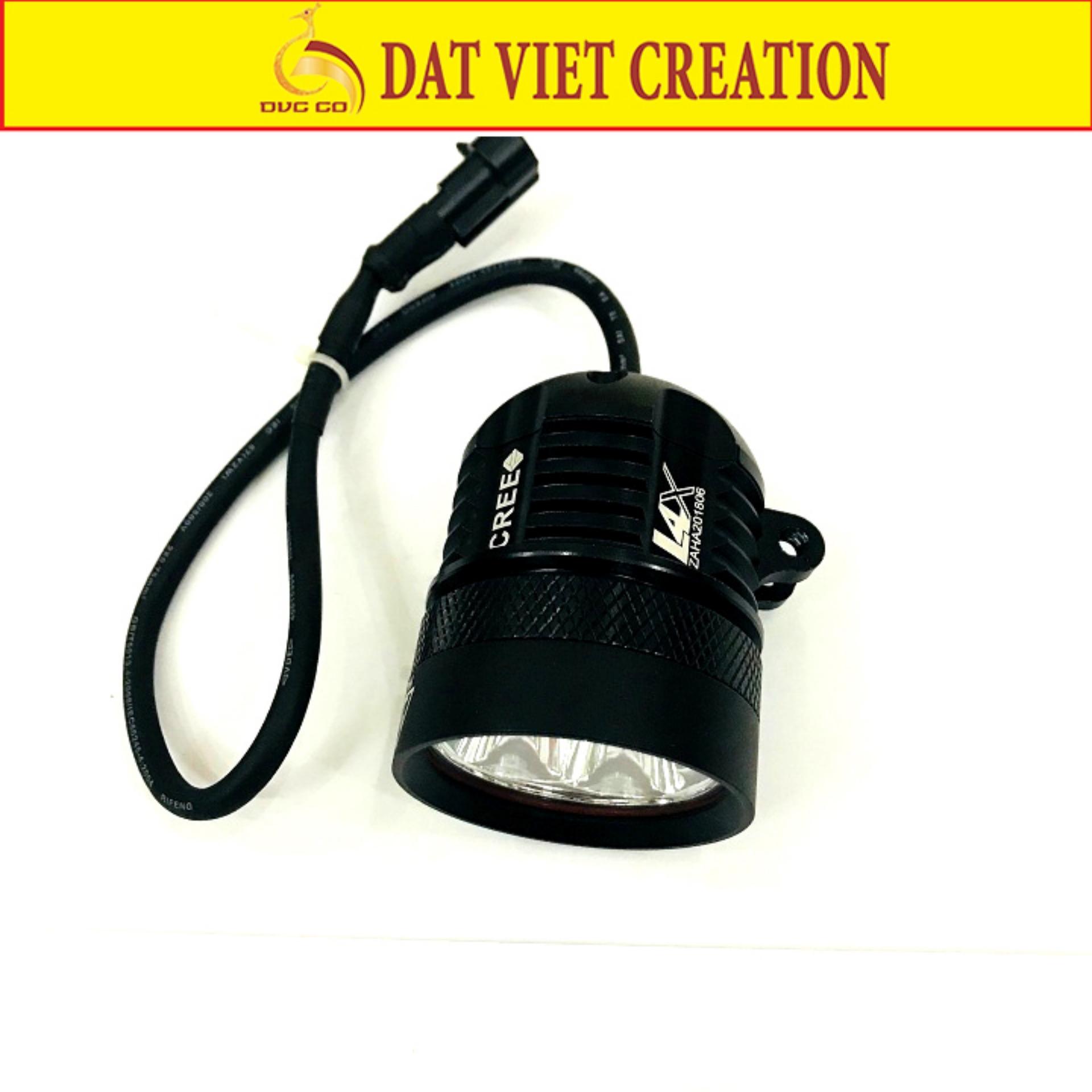 Đèn led trợ sáng xe máy, ô tô L4X Dat Viet Creation