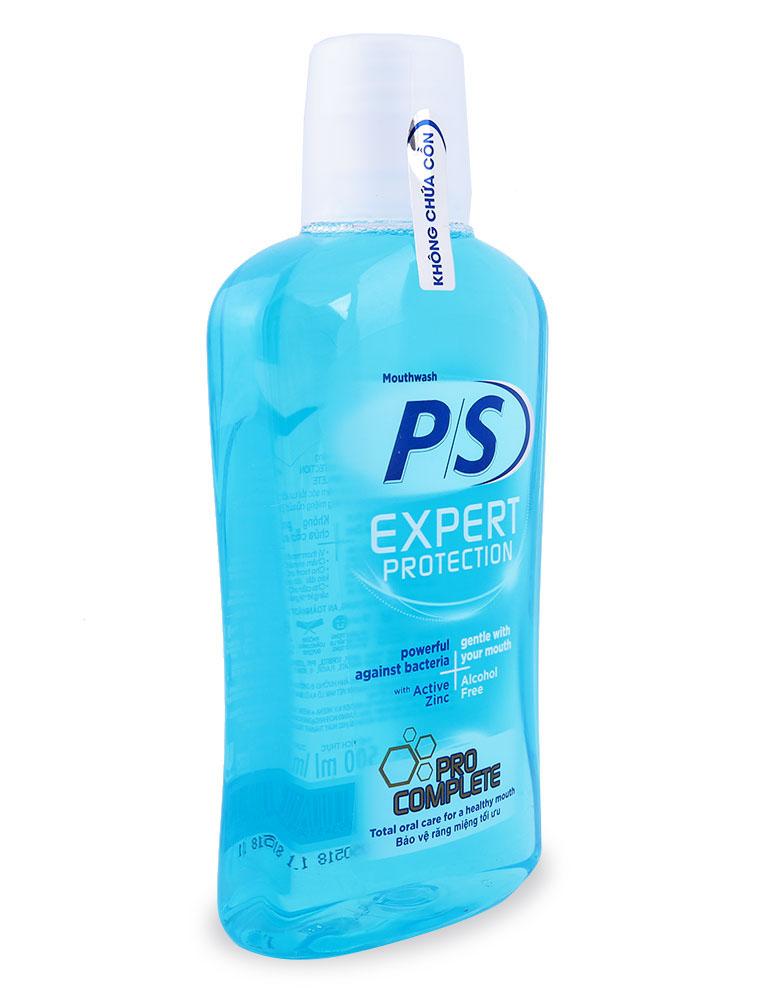 Nước Súc Miệng P/S Expert Pro Complete Chai 500ML