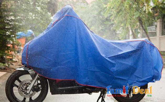 Bạt phủ xe máy [ GIÁ CỰC SỐC ] Bạt phủ xe máy che mưa, che nắng, bạt trùm xe, bạt phủ che xe, bạt che xe máy, bạt trùm che xe
