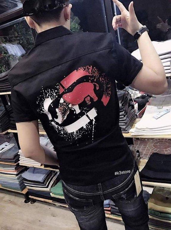 ÁO SƠ MI HÀN QUỐC ECKO _SM72