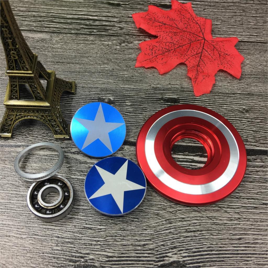 Đồ chơi Con Quay Spinner Avengers Captain - Chiến binh Mỹ