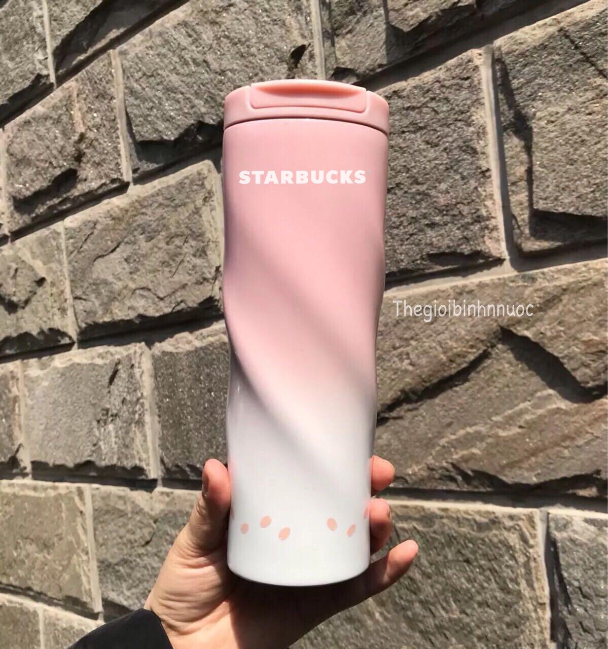 [HCM]Ly Giữ Nhiệt Starbucks Góc Cạnh B257