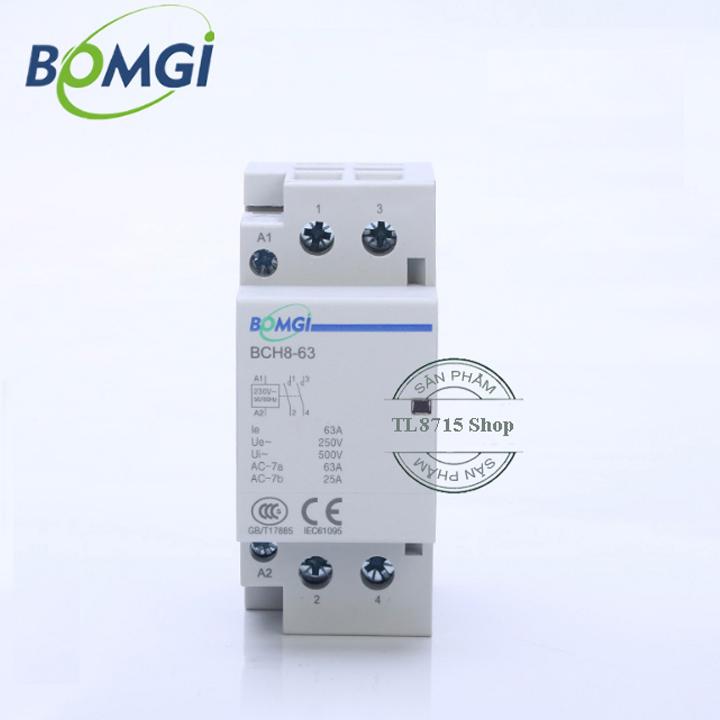 Bộ khởi động từ Contactor 63A-220V/2No mini công ắc tơ