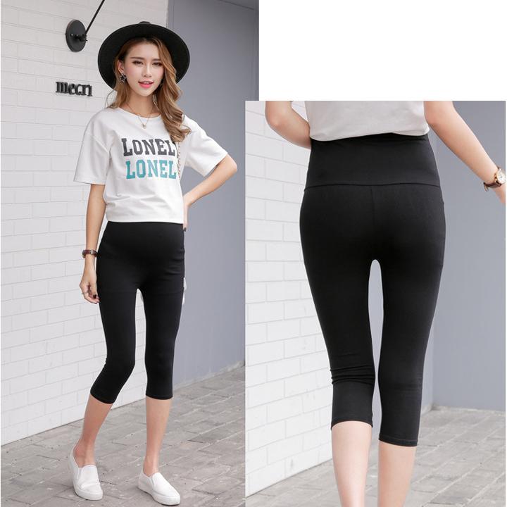 Quần legging bầu lửng