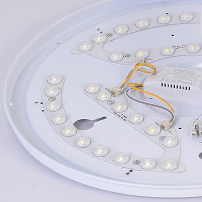 Đèn ốp trần LED tròn - OP3M27 (3 màu ánh sáng, có điều khiển từ xa)