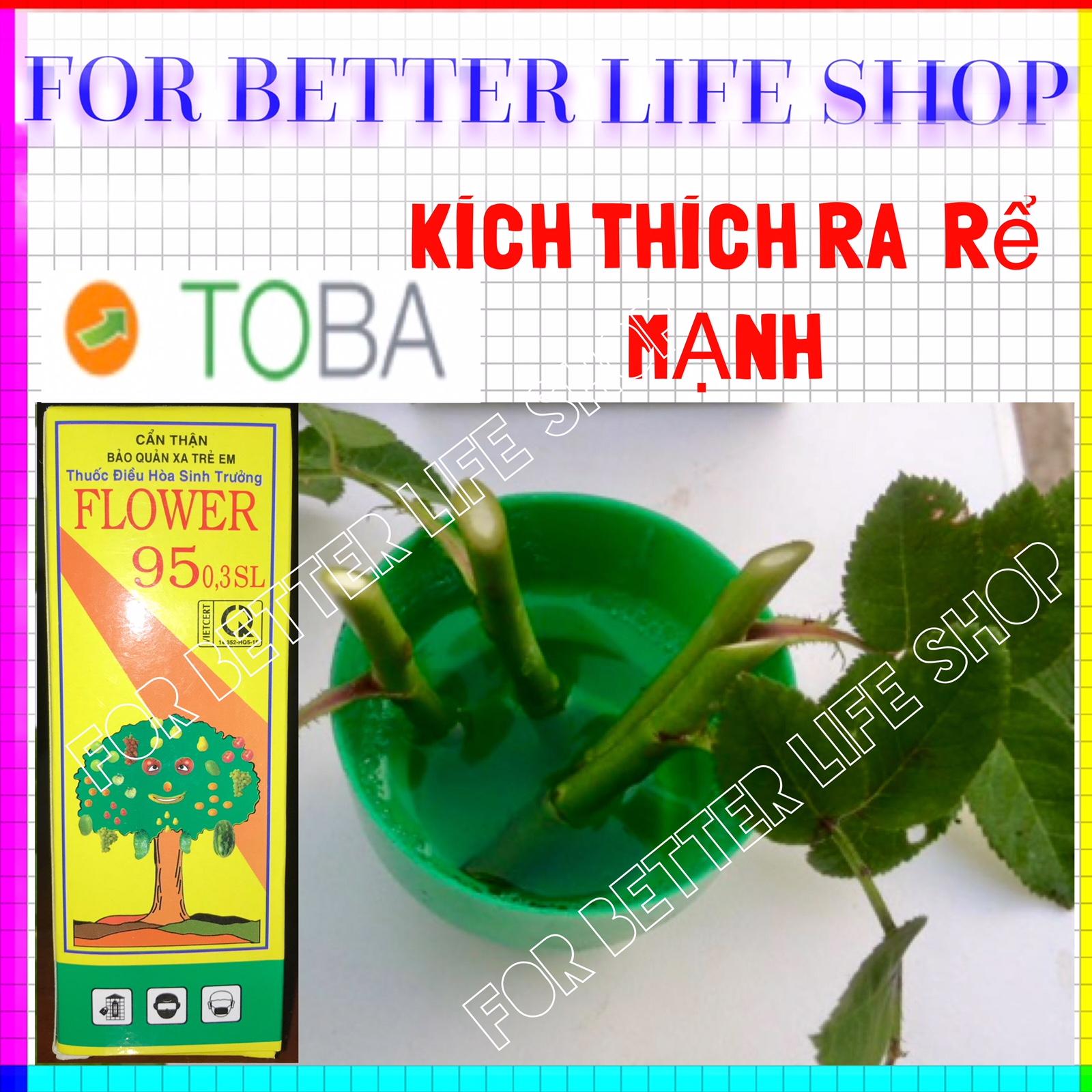 Phân Bón Lá FLOWER 95 0.3SL (100ml)