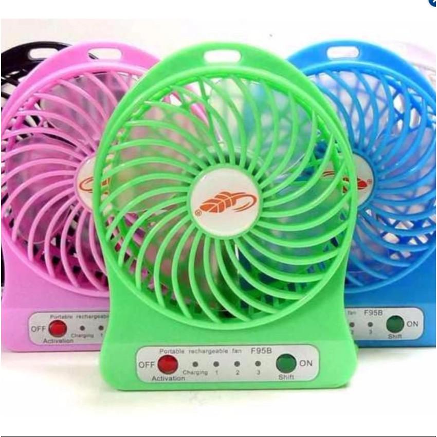 Pin sạc cho quạt mini 3 chế độ