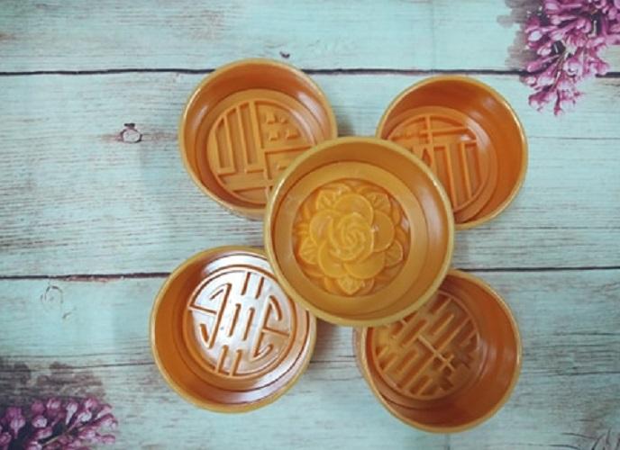 KHUÔN XÔI TRÒN CHỮ HỶ 12 CM