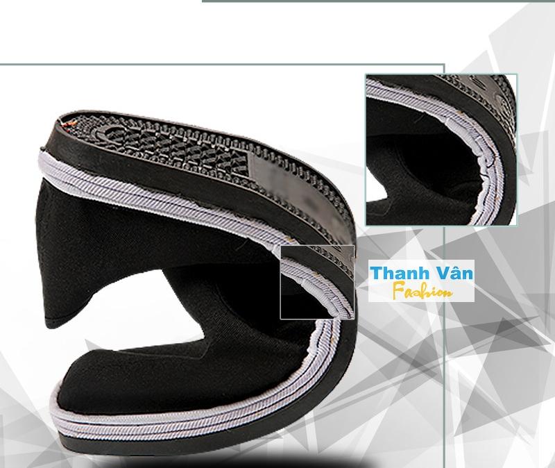 Giày lười vải dành cho nam nữ, size từ 35-45 (đen)