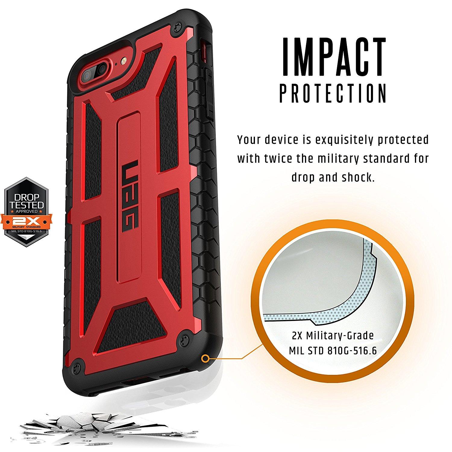 Ốp lưng iPhone 8 Plus/ 7 Plus/ 6 Plus UAG Monarch
