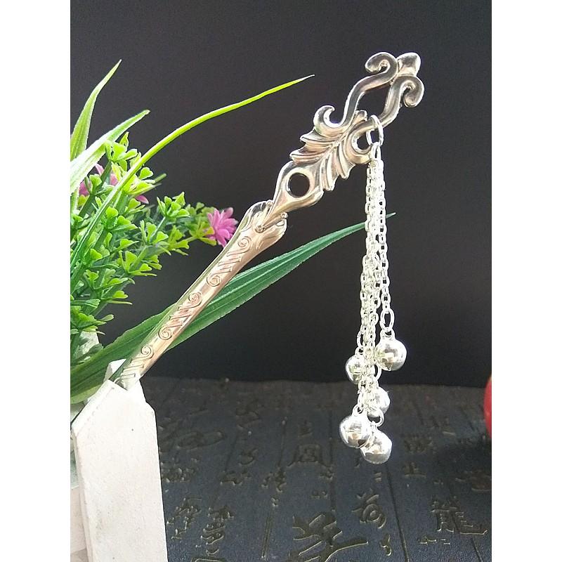 (hai mẫu) Trâm cổ trang lục lạc trâm cài tóc nữ phong cách cổ xưa trung quốc handmade cosplay