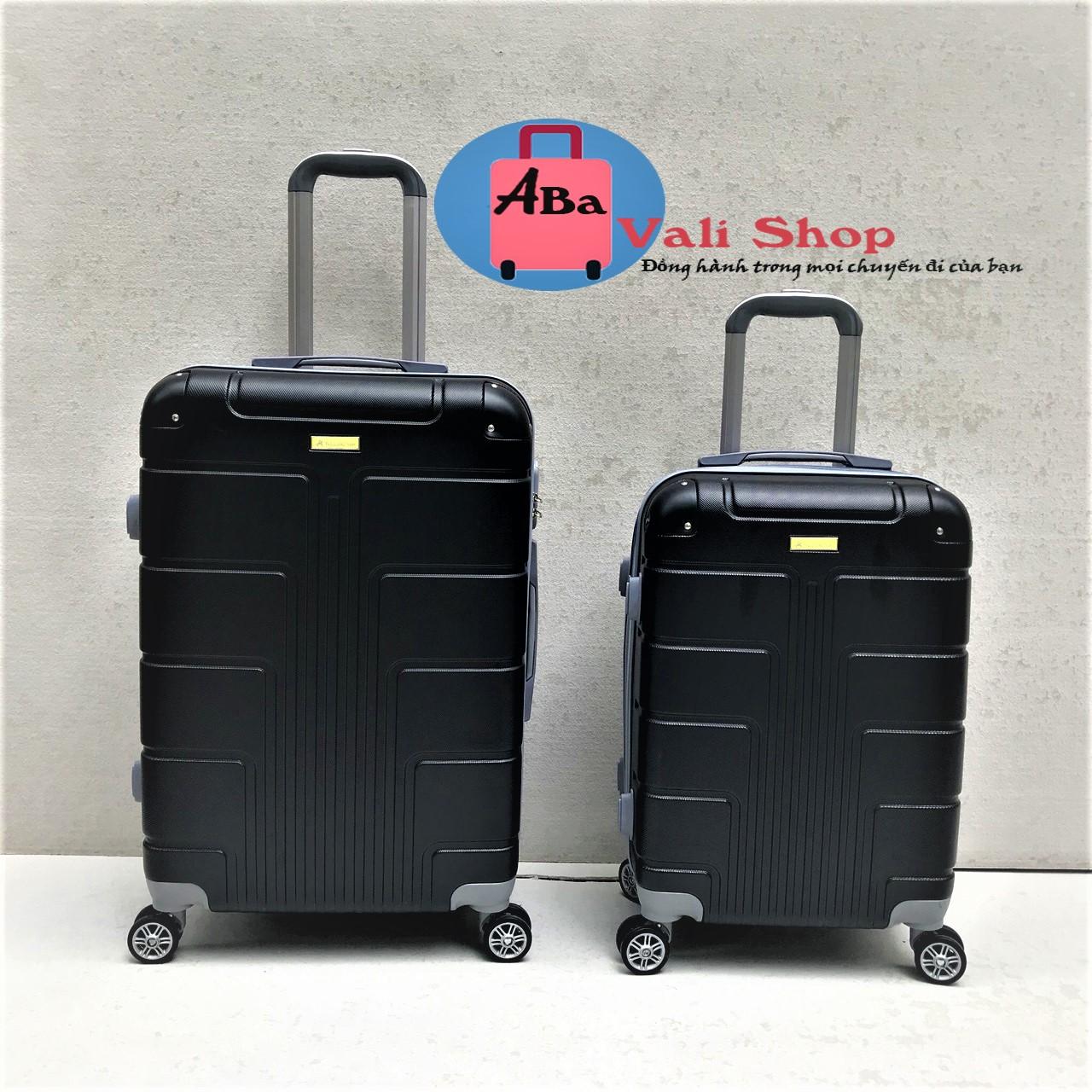 Vali kéo du lịch size 24inch màu xanh( bảo hành 12 tháng)