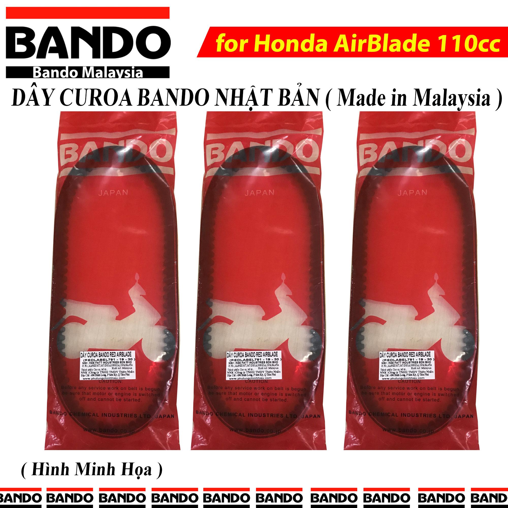 [HCM]Dây curoa Honda AirBlade 110cc ( Bando Malaysia )